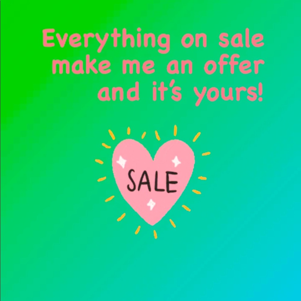 Everything must go!